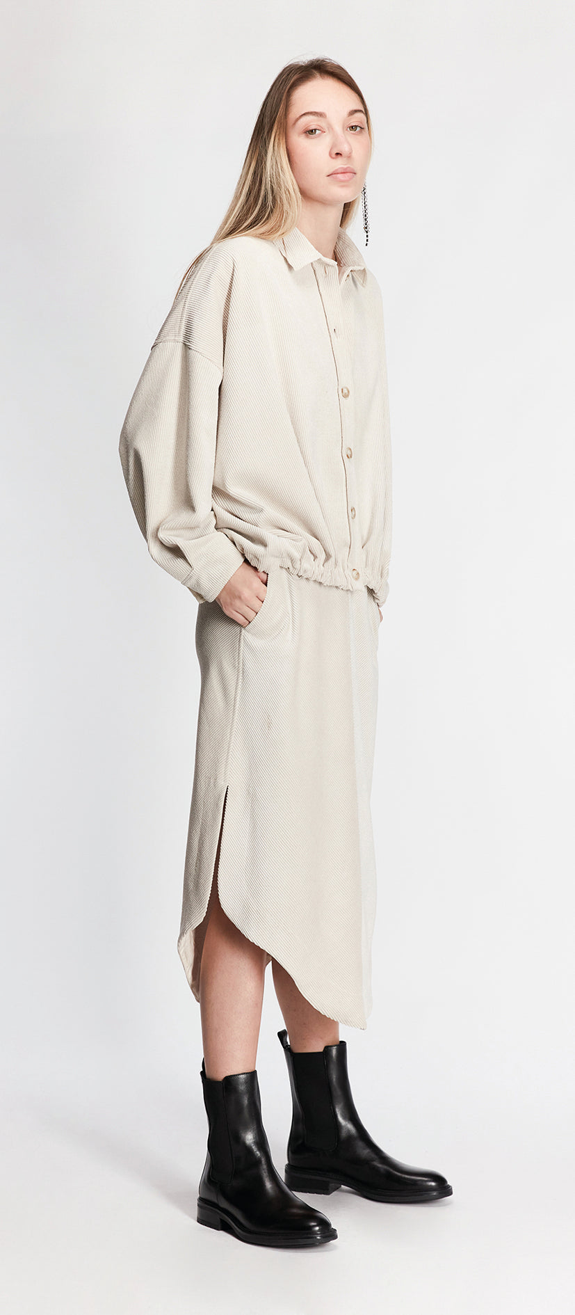 Garfunkel Camicia Off White donna 8pm - 2