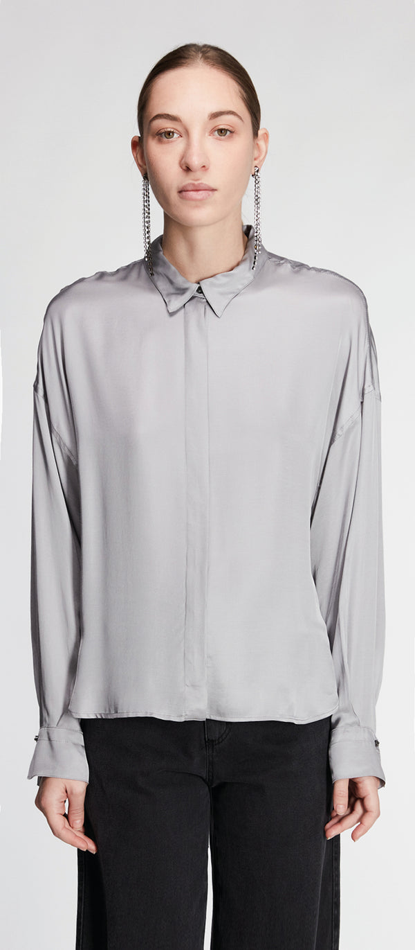 Oxa Camicia Grigio Perla donna 8pm