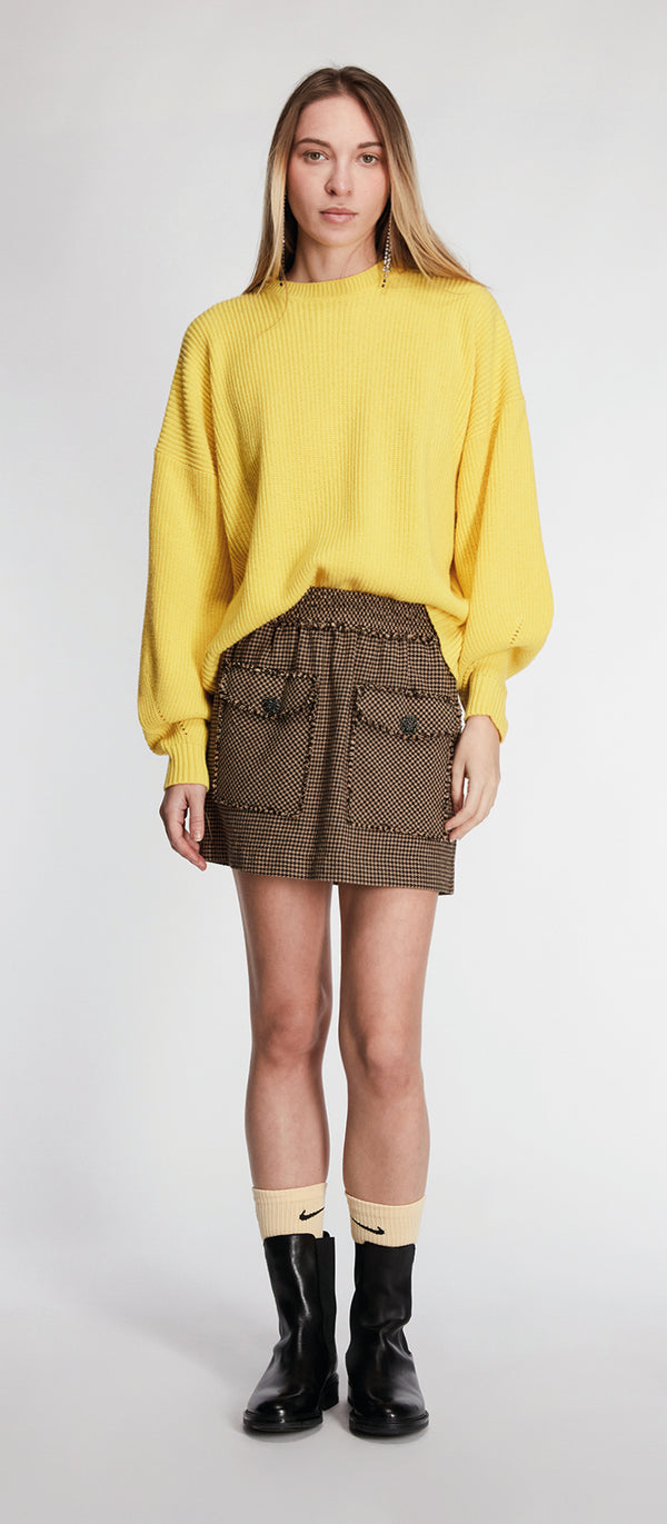 Donaggio Gonna Cammello donna 8pm