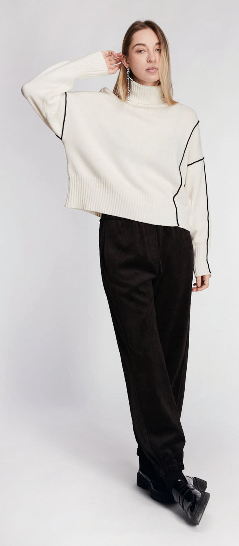 Morrison Pantalone Nero donna 8pm - 1