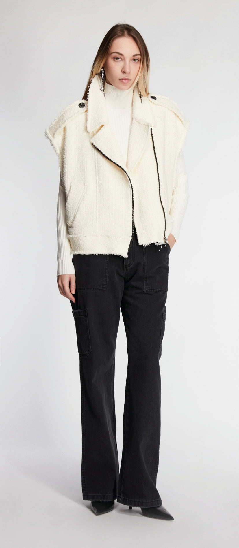 Antoni Gilet Latte donna 8pm - 1