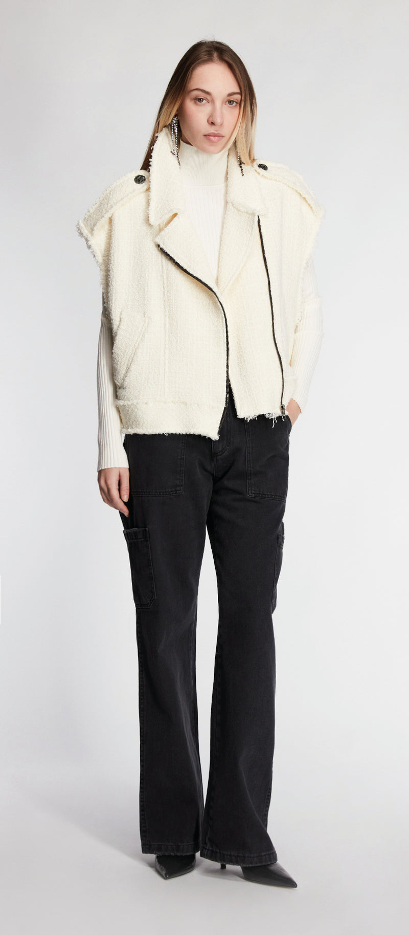 Antoni Gilet Latte donna 8pm - 1