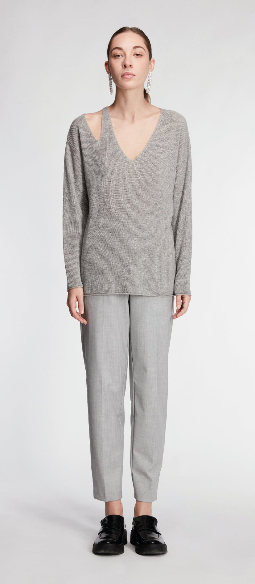 Green Maglia Grigio Melange donna 8pm - 1