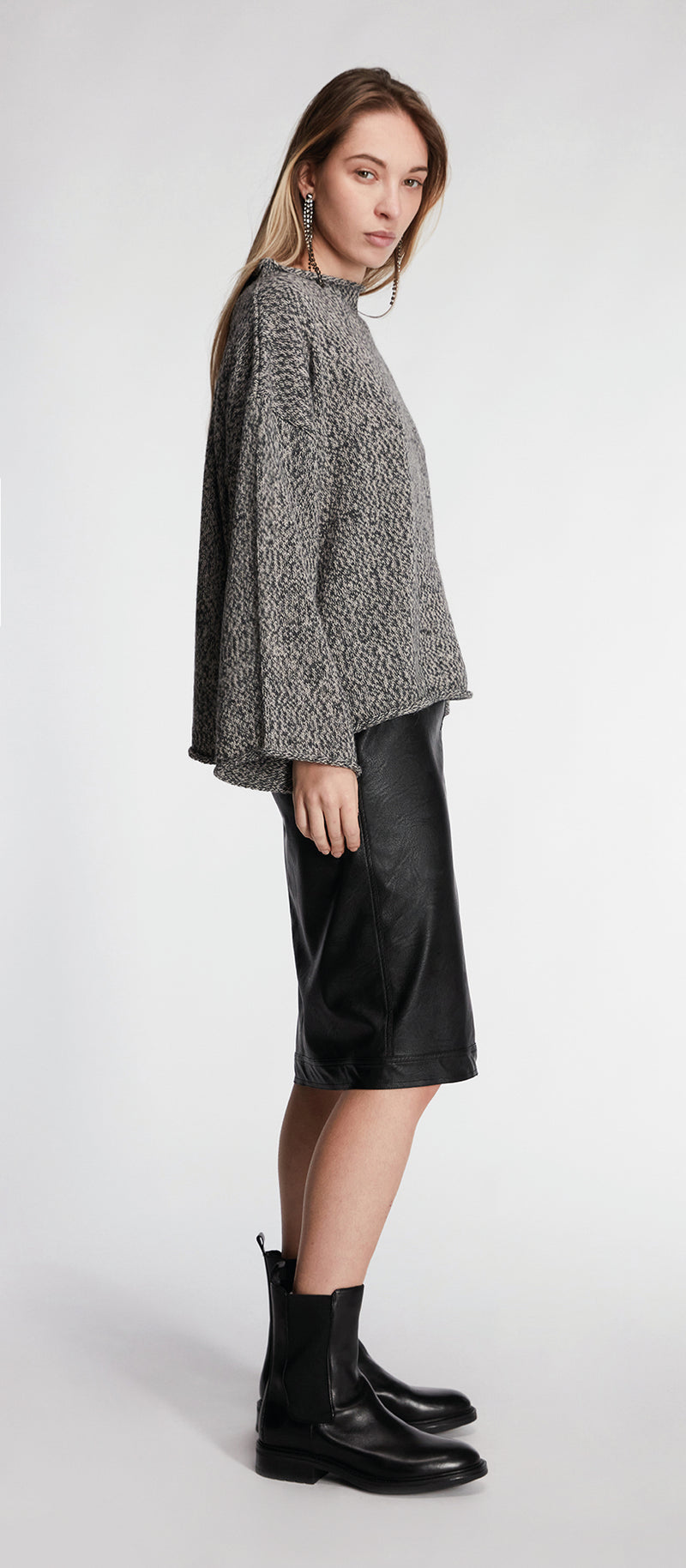 Bowie Gonna Nero donna 8pm - 2