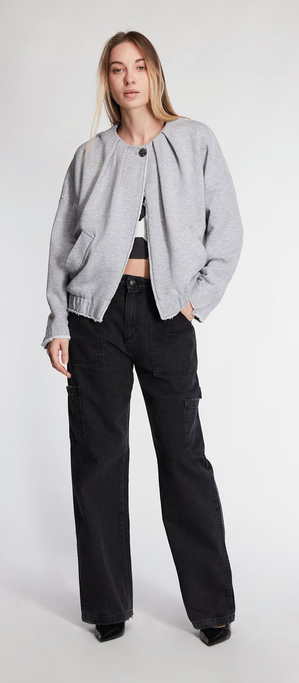 Parisi Cardigan Grigio Melange women 8pm