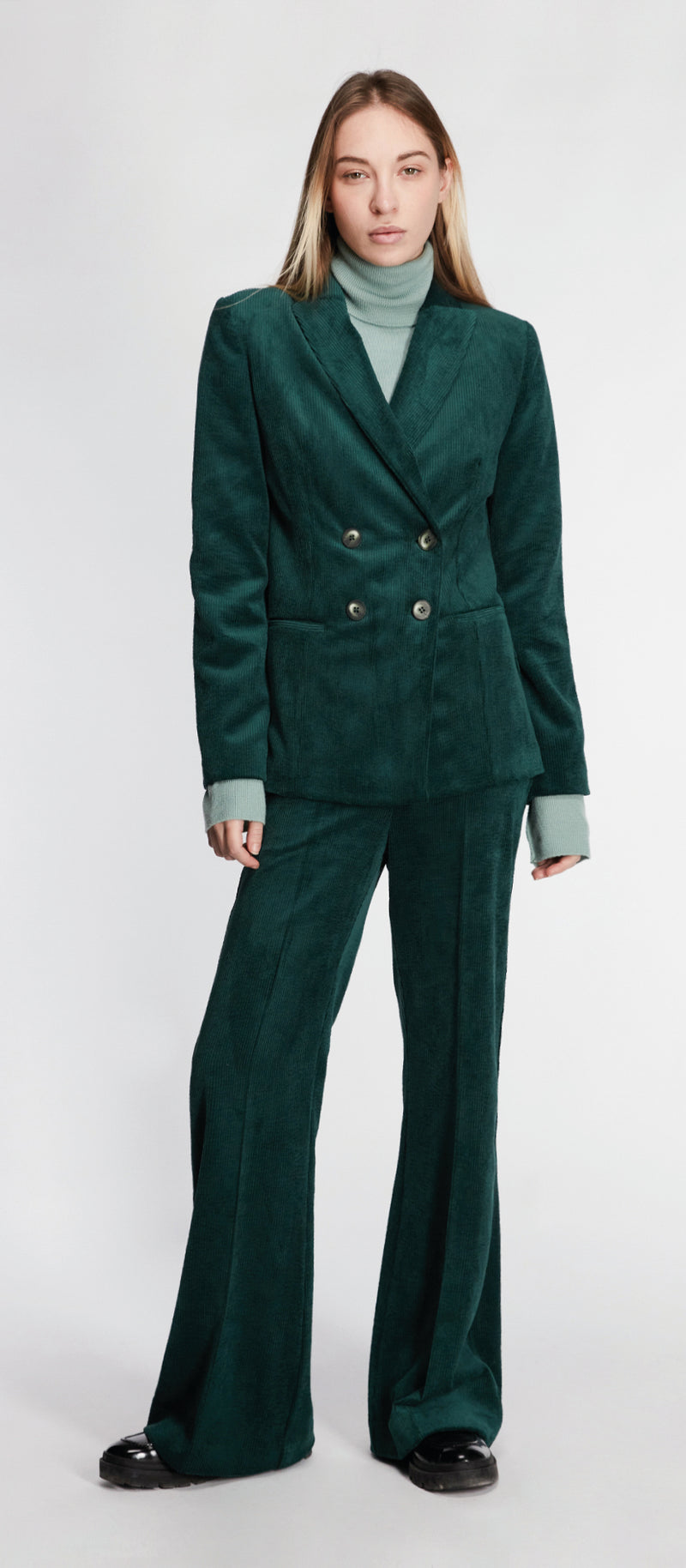 Santana Giacca Verde Bottiglia donna 8pm - 1