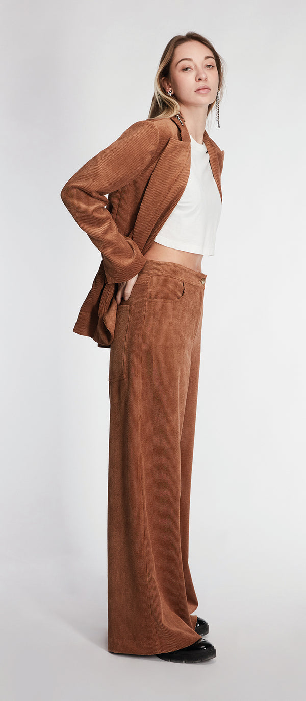 Pepe Pantalone Cammello donna 8pm