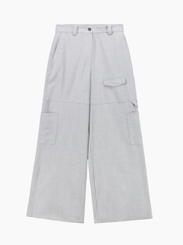 Canzian Pantalone Grigio Mel.chia. donna 8pm