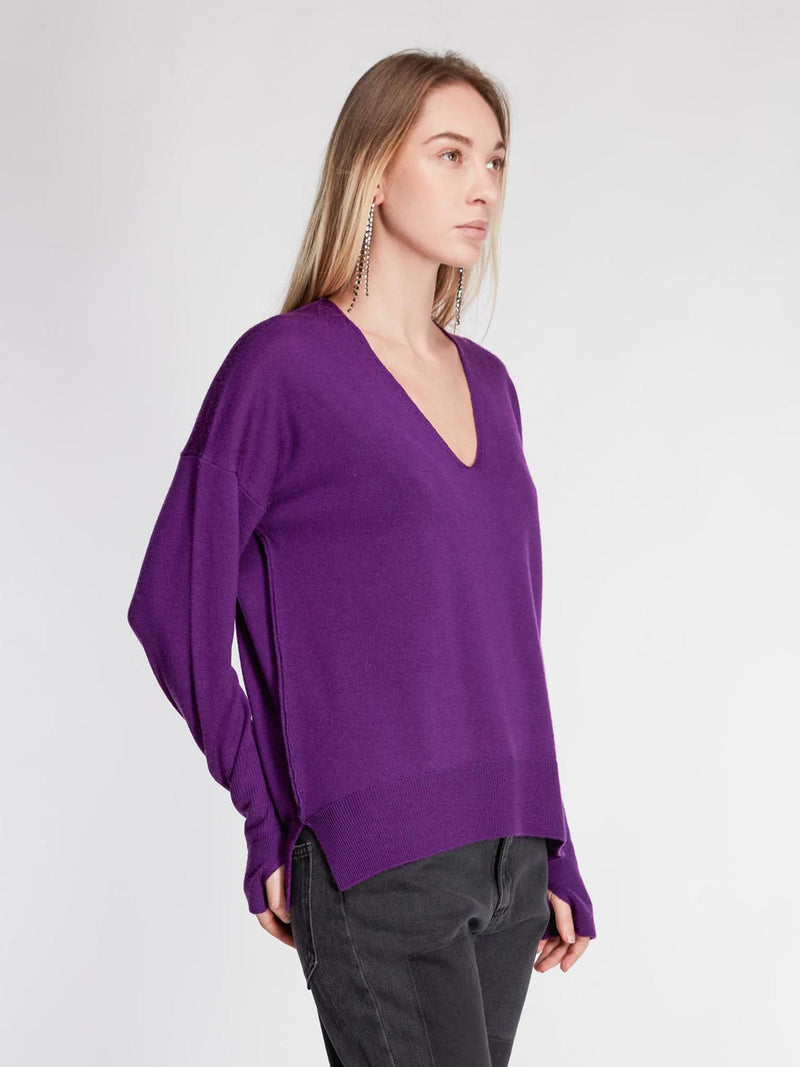 Kravitz Maglia Viola donna 8pm - 2