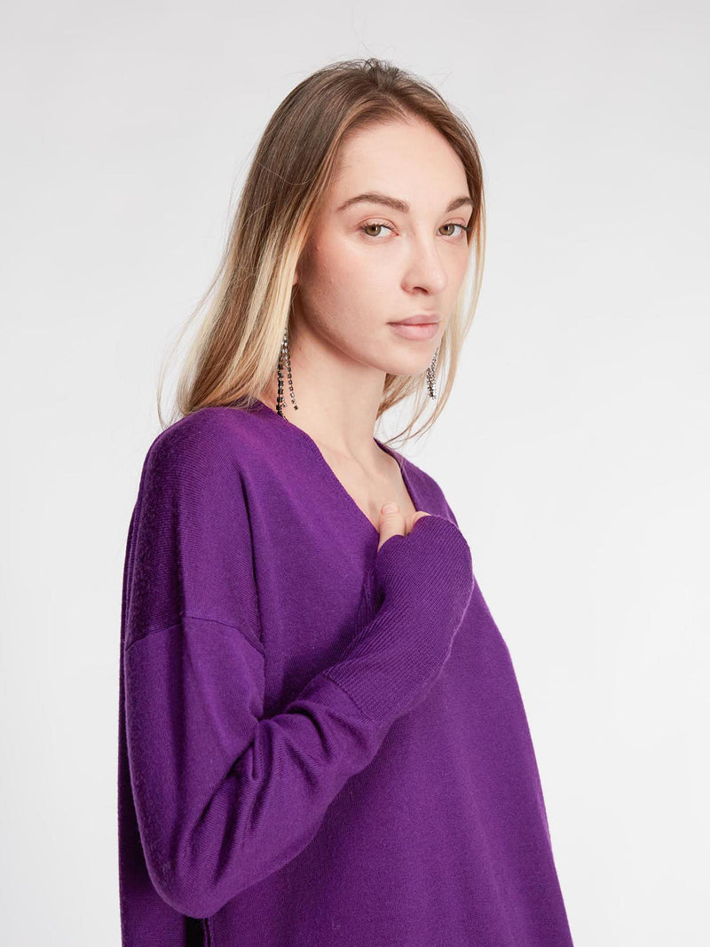 Kravitz Maglia Viola donna 8pm - 3