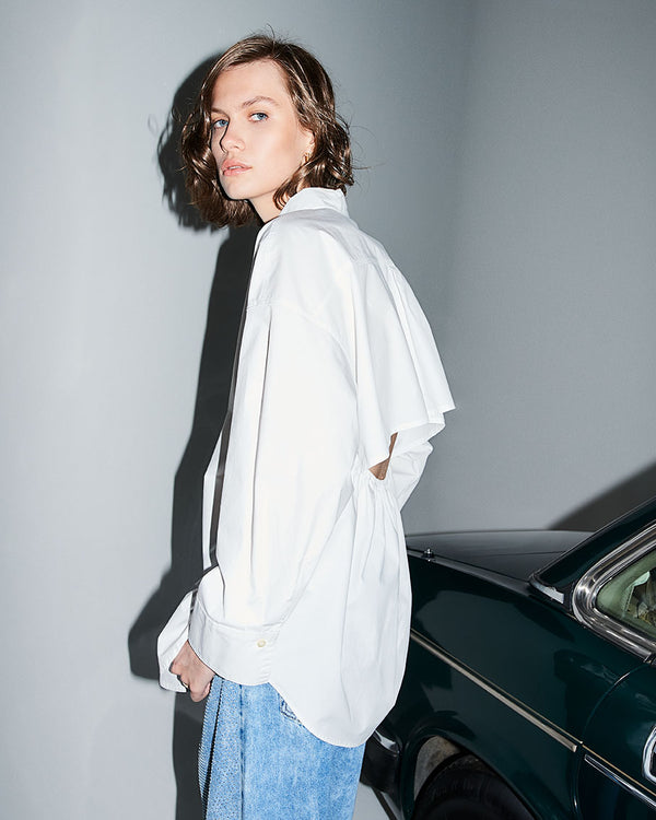 Dublino-a Camicia Bianco Ottico donna 8pm