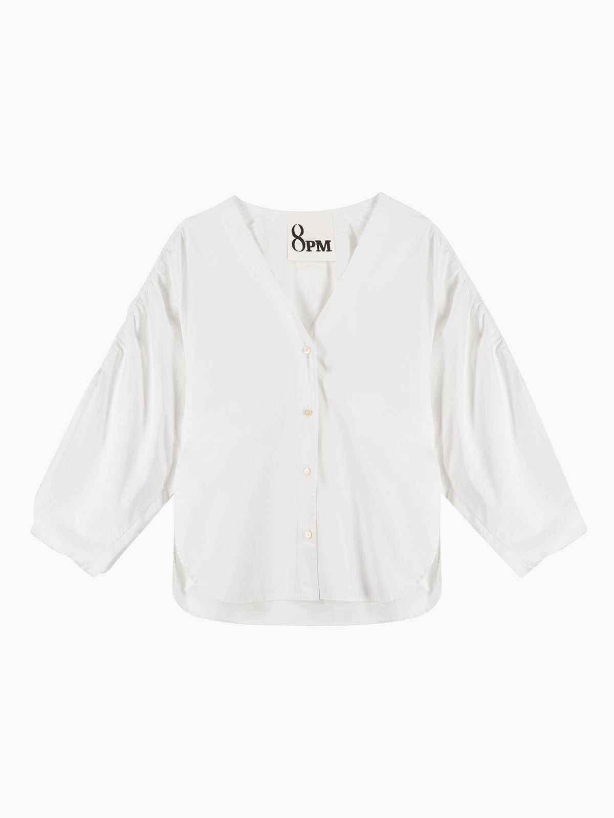 Bruxelles-a Camicia Bianco Ottico donna 8pm - 2