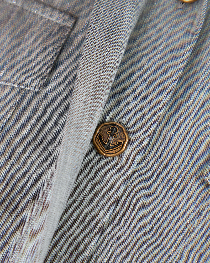 Hong Kong-a Camicia Grigio Mel.chia. donna 8pm - 4