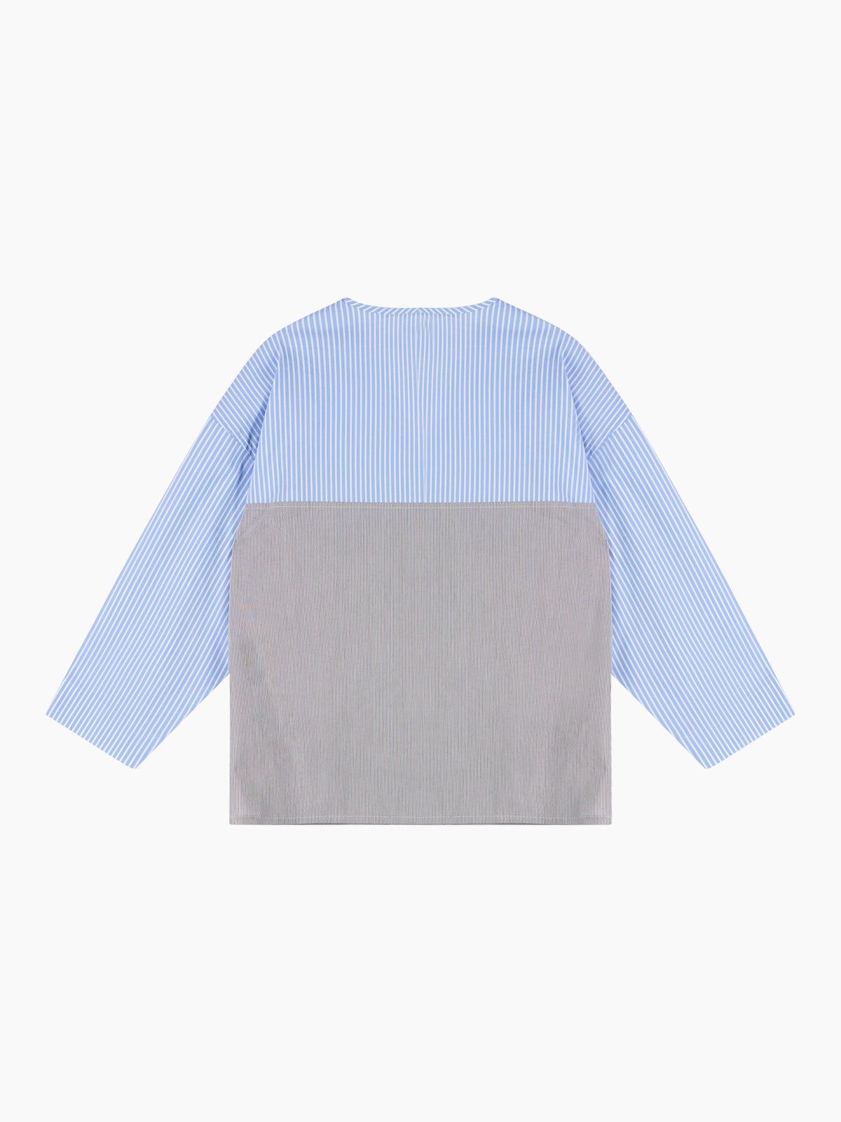 Giacarta Blusa Azzur.oxford-antracite donna 8pm - 3