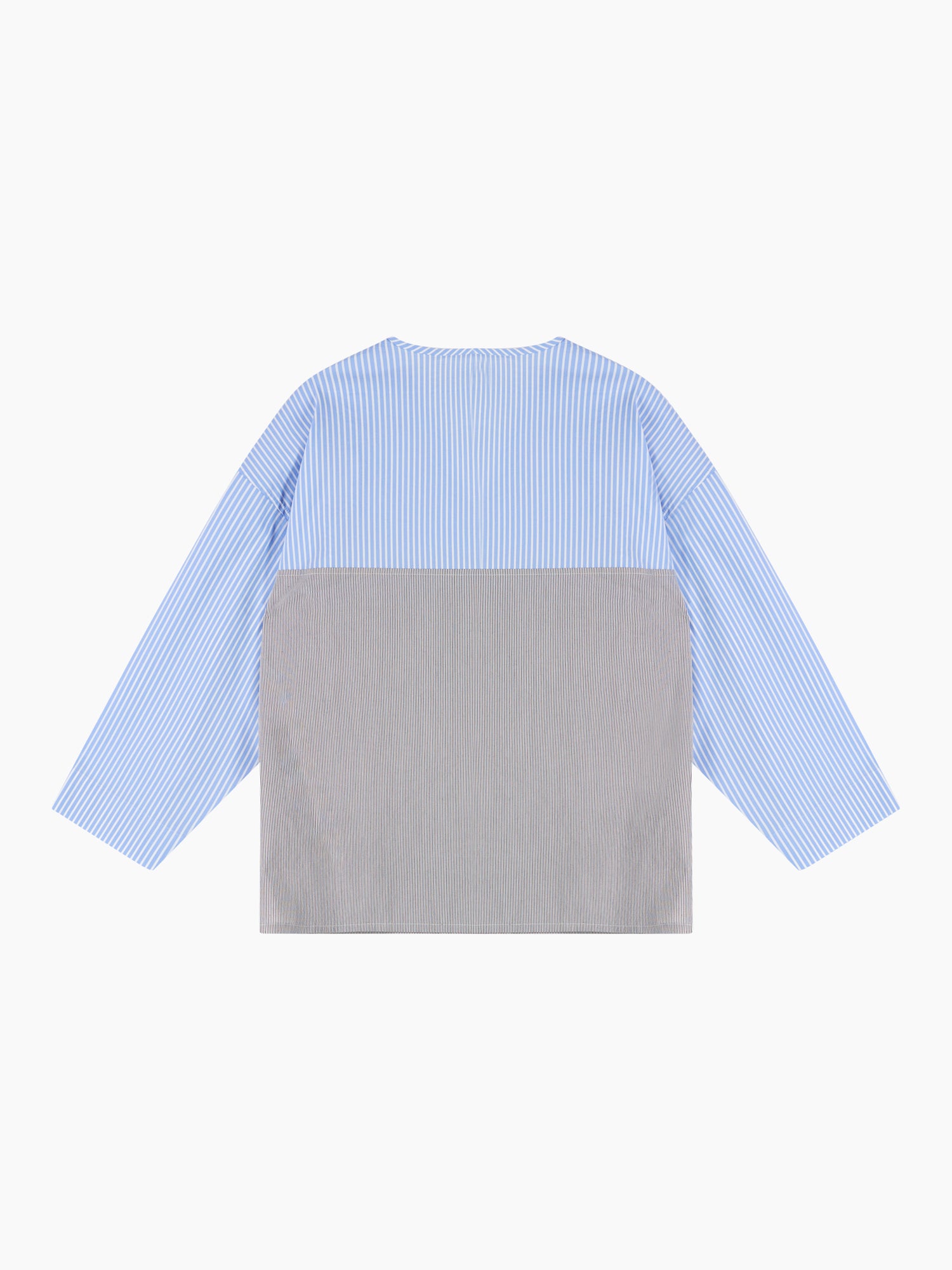 Giacarta Blusa Azzur.oxford-antracite donna 8pm - 3