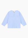 Giacarta-a Blusa Azzurro Oxford donna 8pm - 1