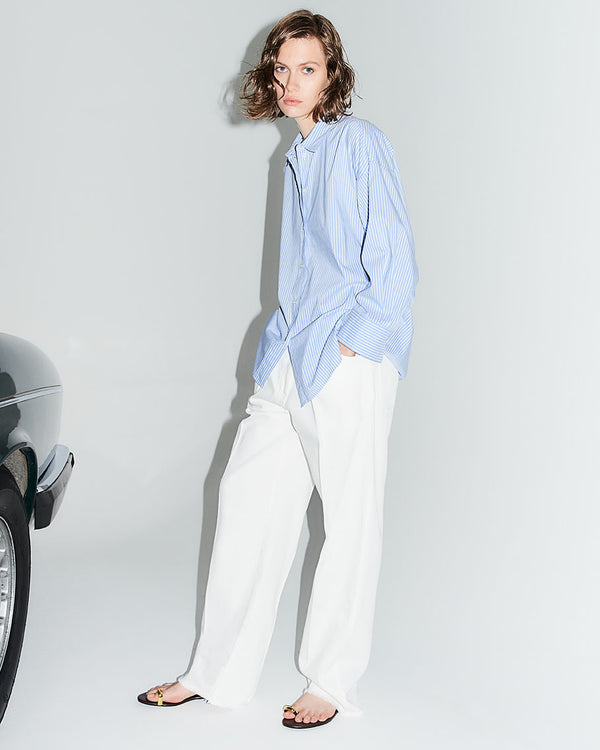 Dublino Camicia Azzurro Oxford donna 8pm