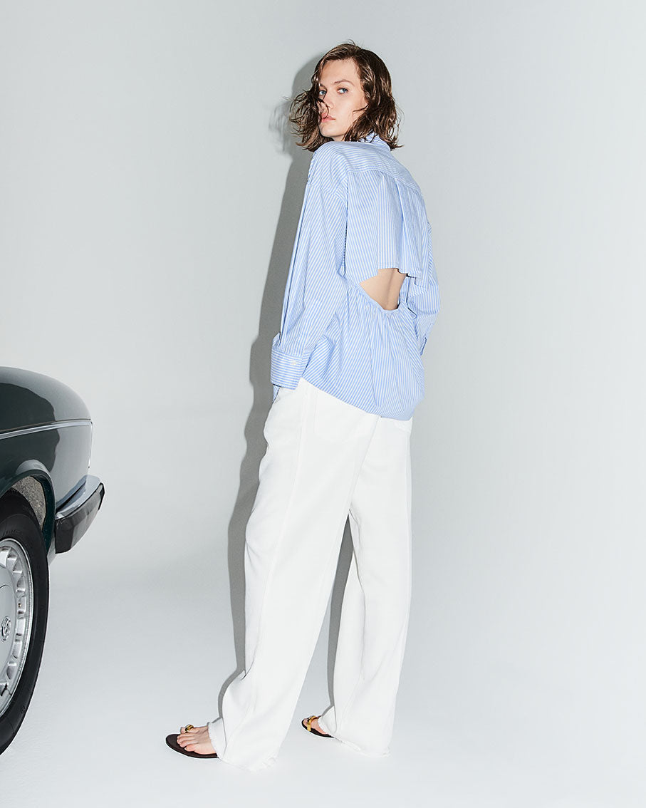 Dublino Camicia Azzurro Oxford donna 8pm - 2