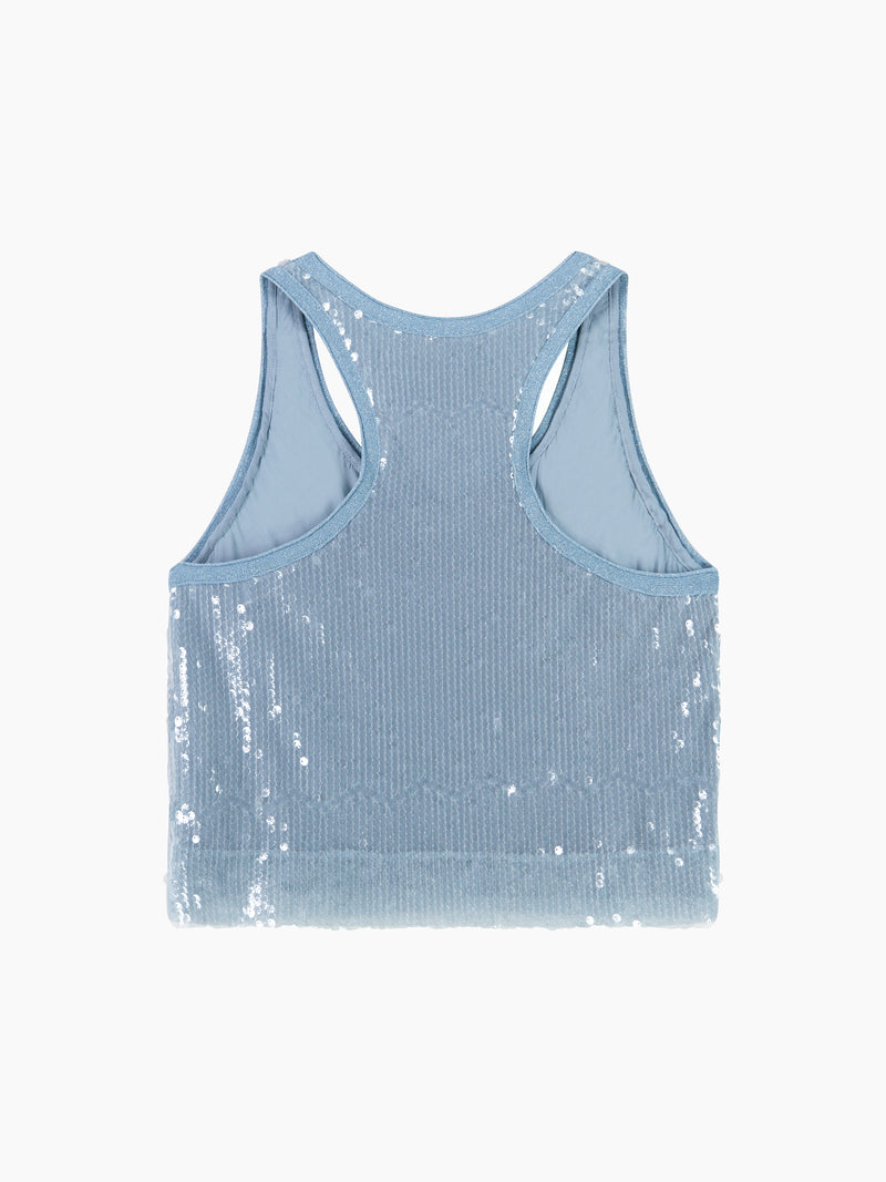 Apia Canotta Azzurro Polvere donna 8pm - 3