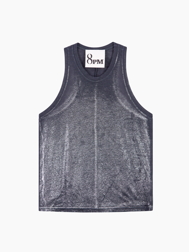 Macao-a Canotta Piombo-argento donna 8pm - 3