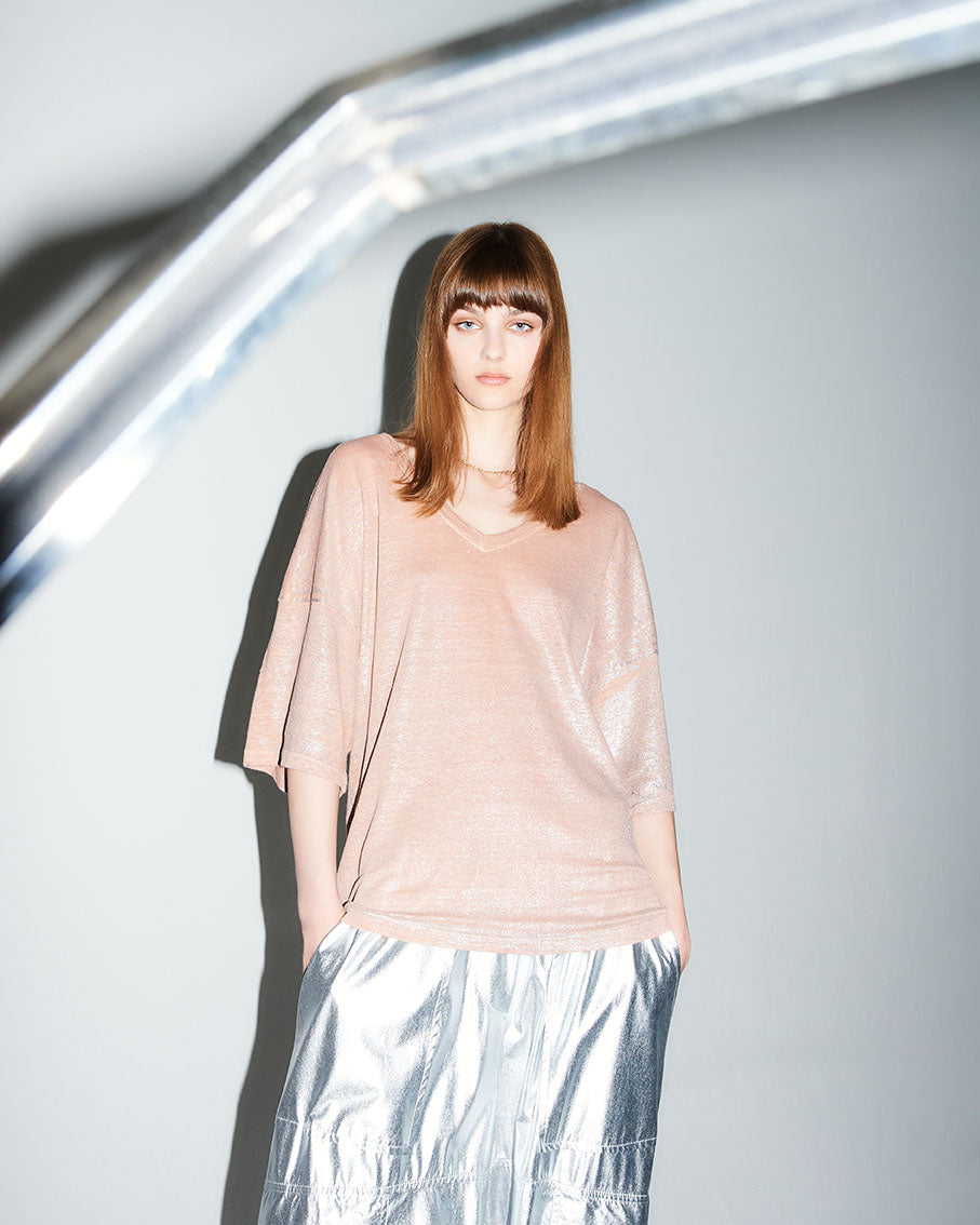 Kinshasa-a T-shirt Nudo-argento women 8pm - 1