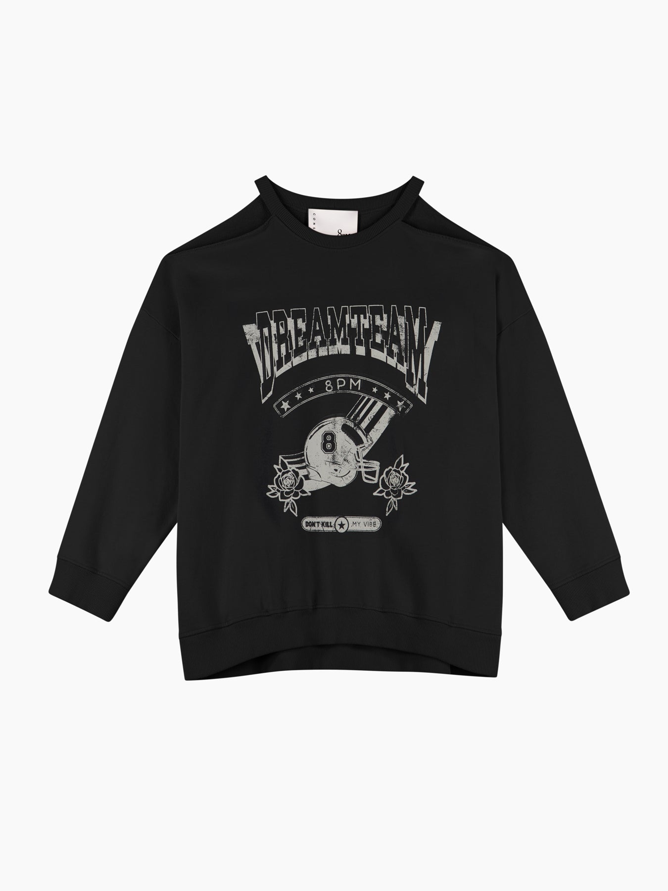 Caracas Felpa Nero donna 8pm - 1