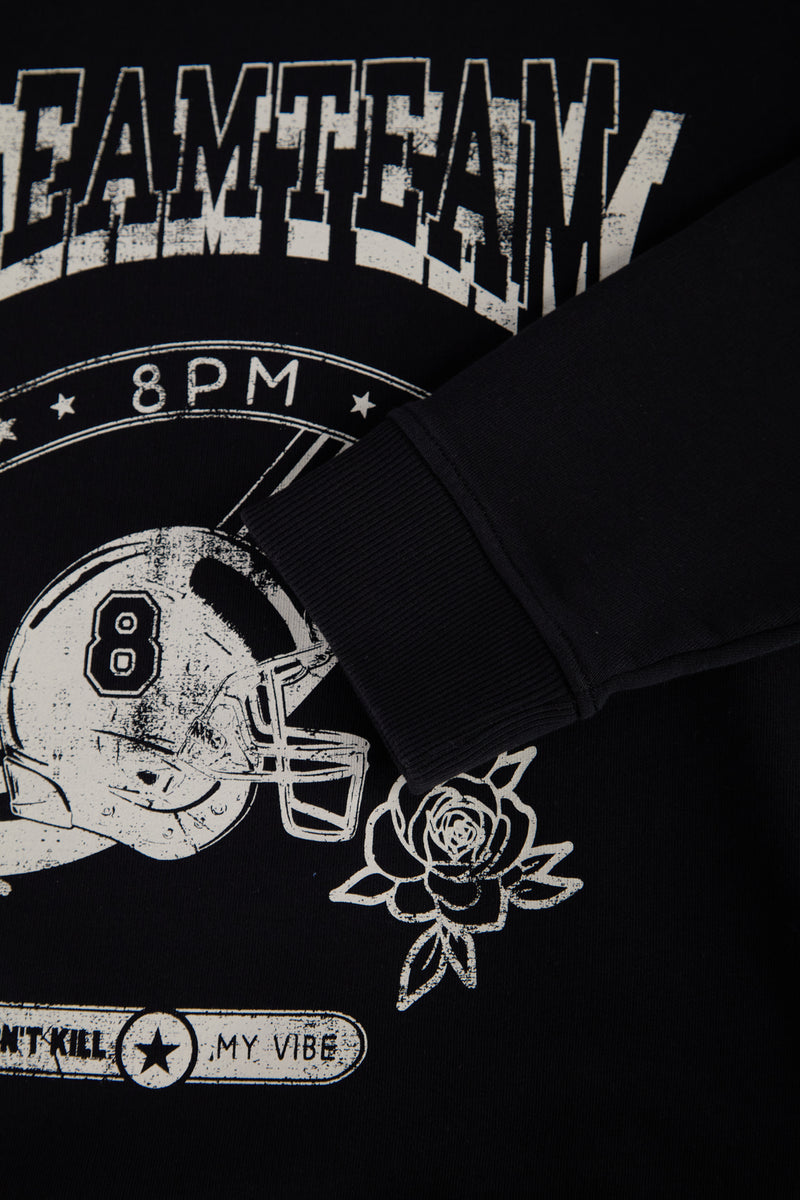 Caracas Felpa Nero donna 8pm - 3