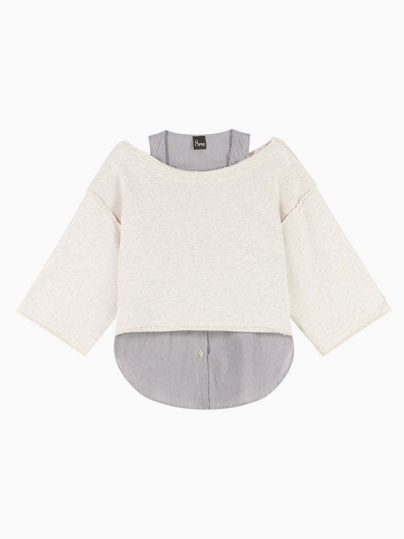 Canberra Felpa Naturale donna 8pm - 2