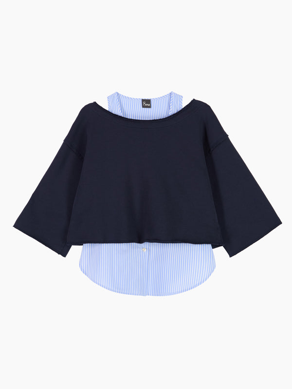 Canberra Felpa Blu Notte donna 8pm