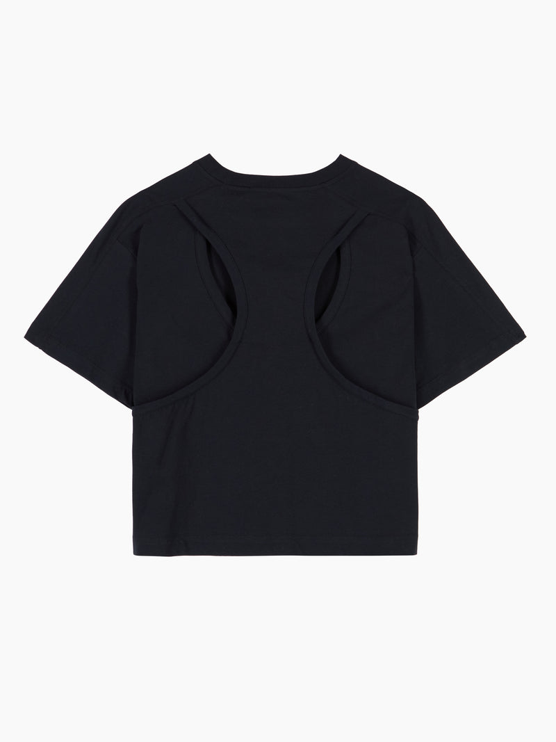 Doha T-shirt Nero donna 8pm - 2