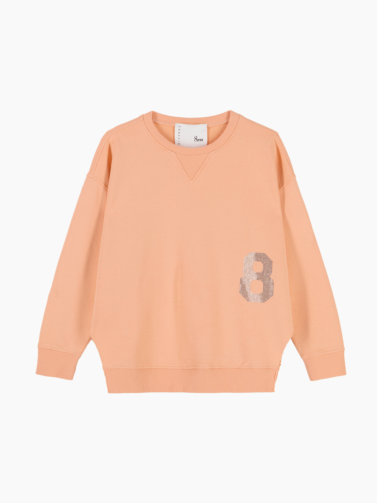 Addis Abeba Felpa Albicocca donna 8pm - 1