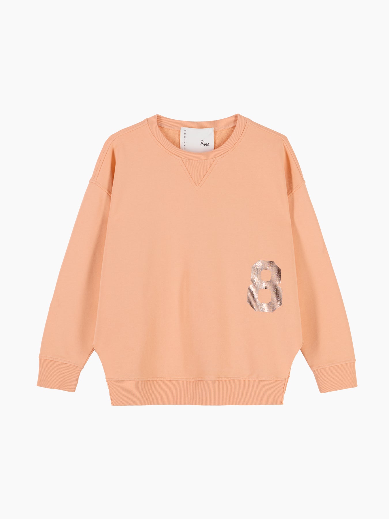 Addis Abeba Felpa Albicocca donna 8pm - 1