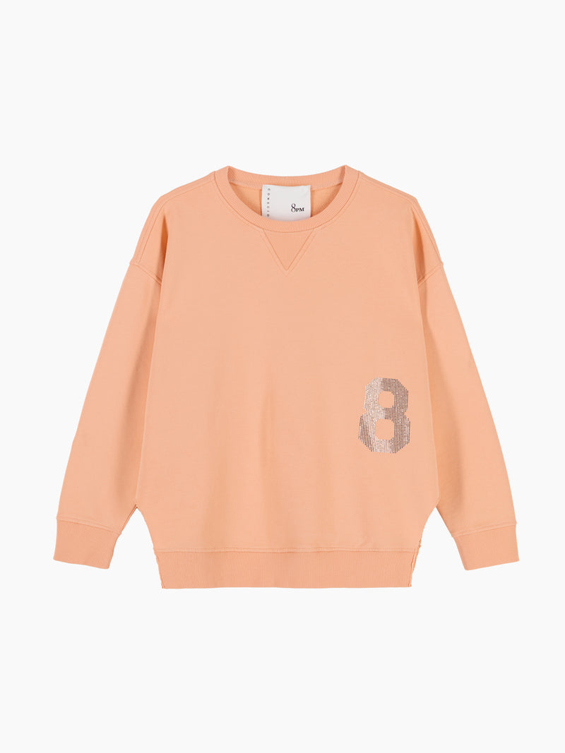 Addis Abeba Felpa Albicocca donna 8pm - 1