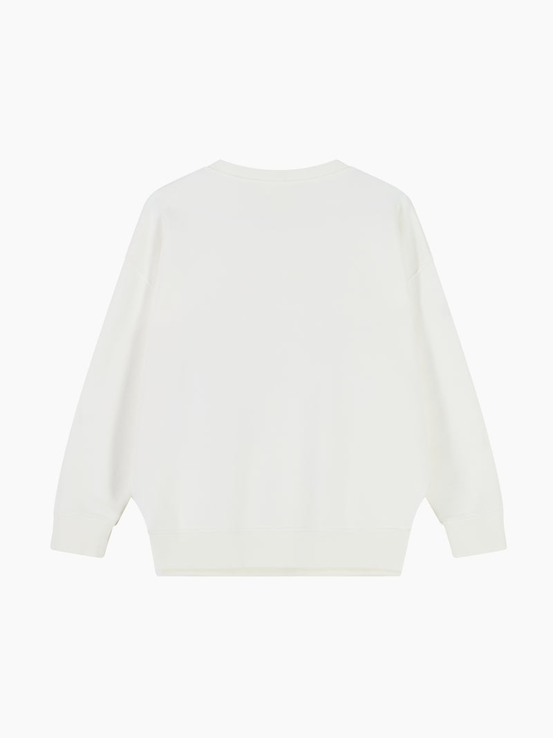 Addis Abeba Felpa Latte donna 8pm - 2