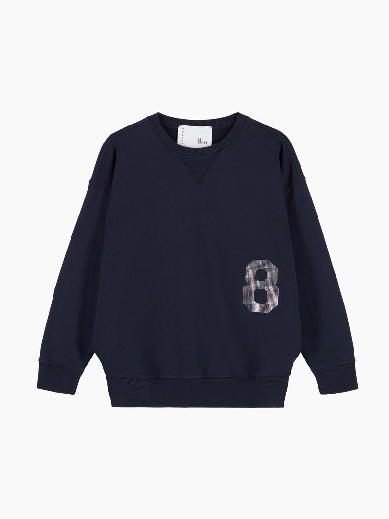 Addis Abeba Felpa Blu Notte women 8pm - 1