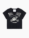 Gerusalemme T-shirt Nero donna 8pm - 1