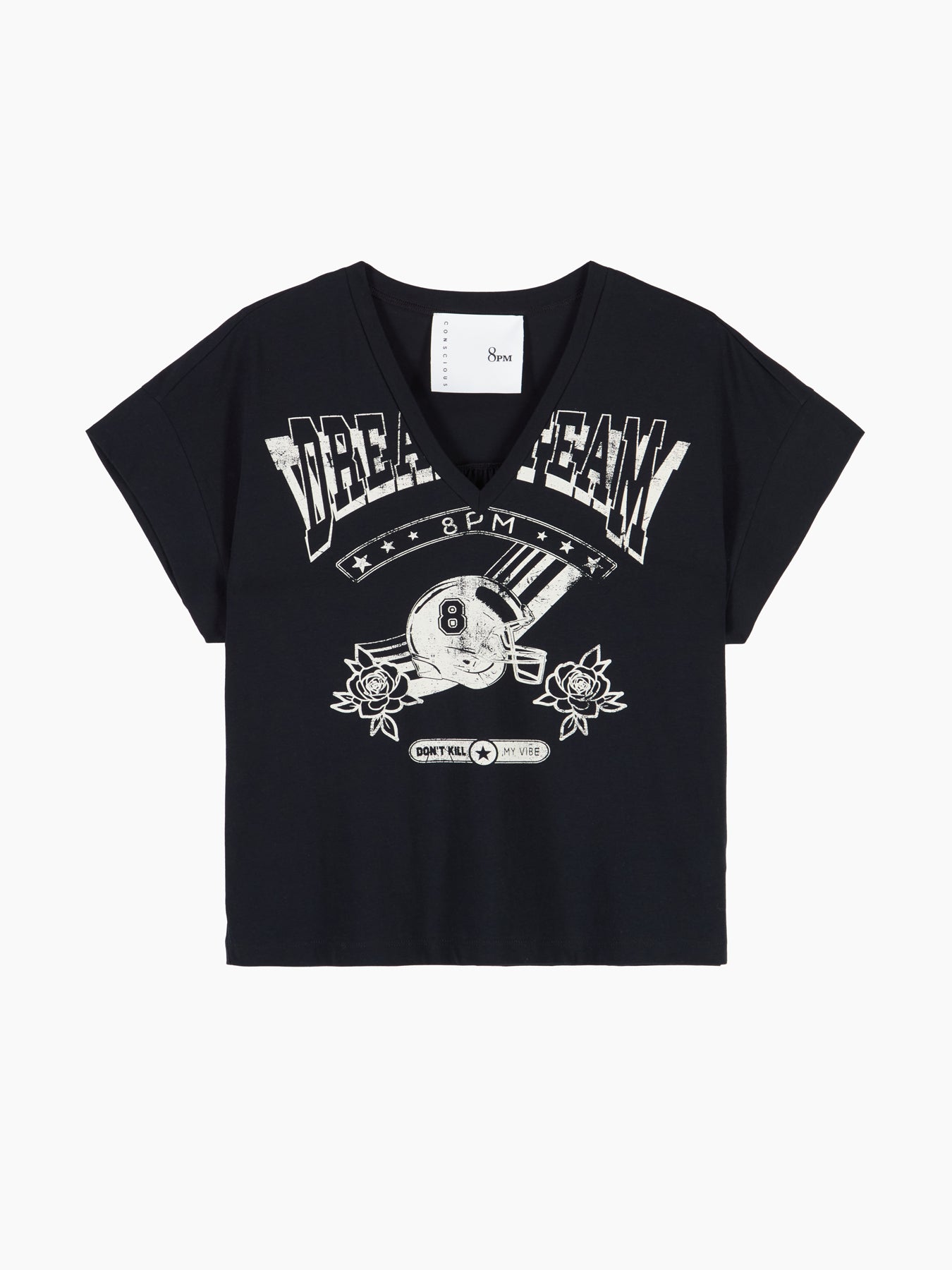 Gerusalemme T-shirt Nero donna 8pm - 1