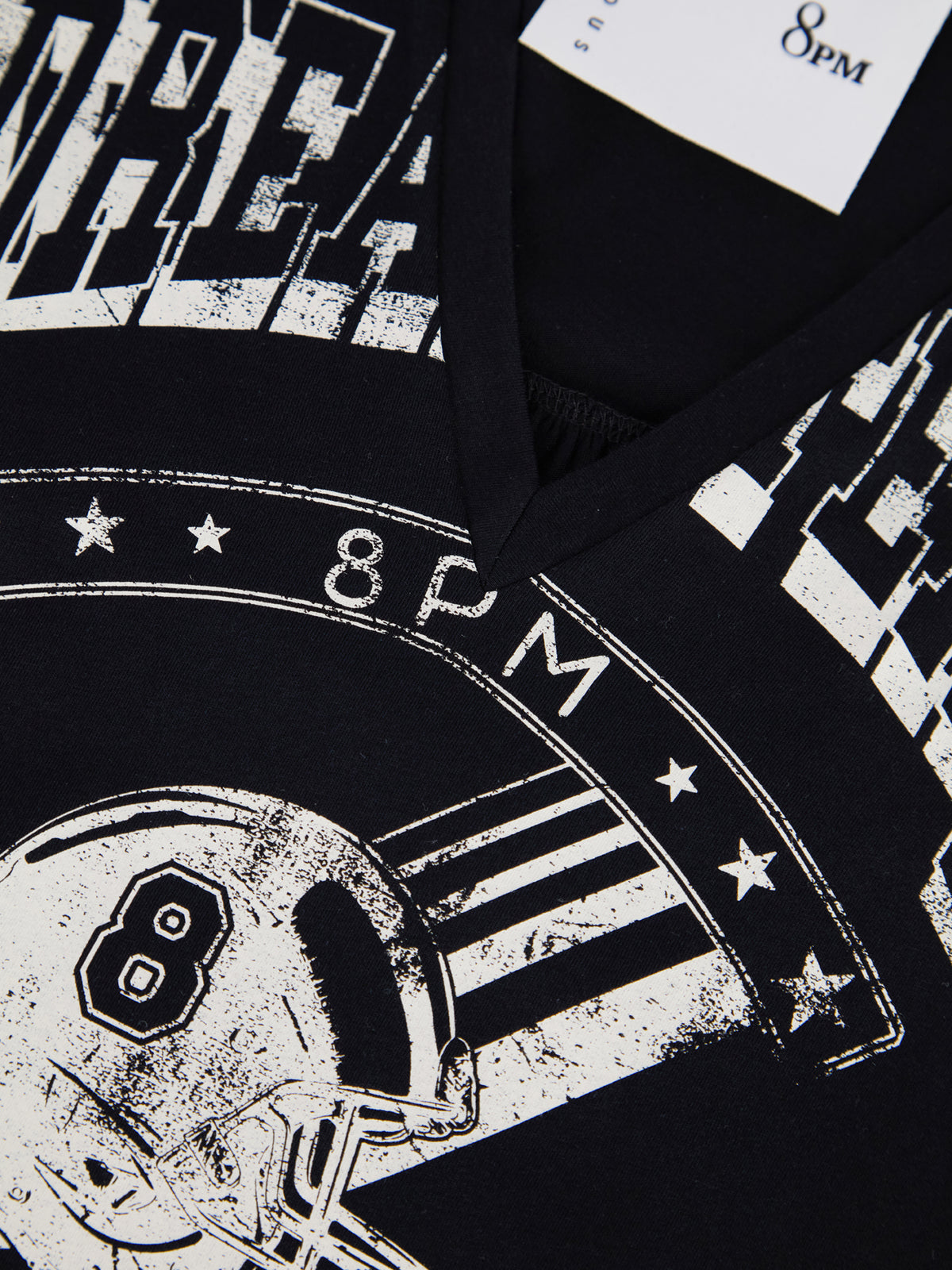 Gerusalemme T-shirt Nero donna 8pm - 3