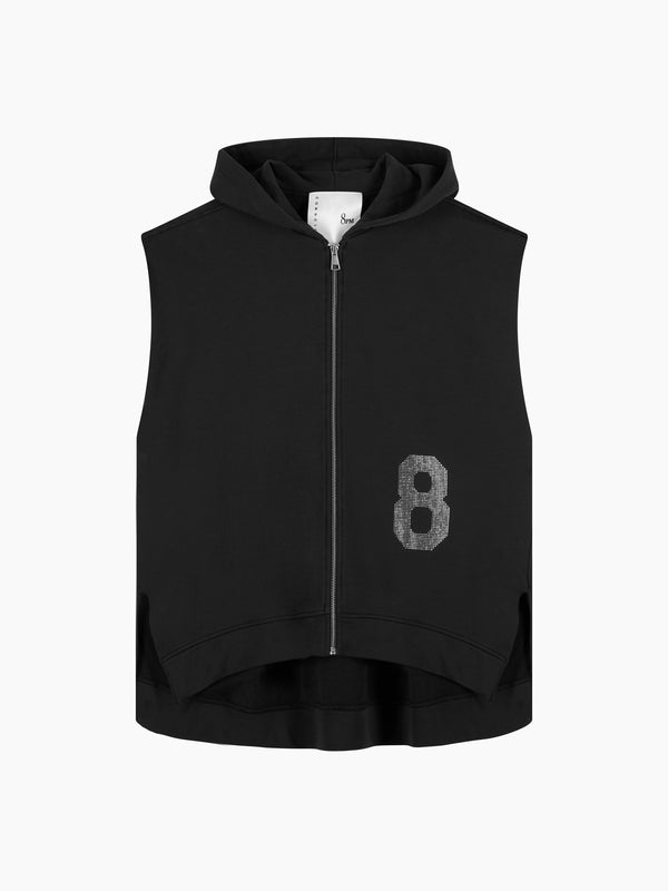 Adamstown Gilet Nero donna 8pm