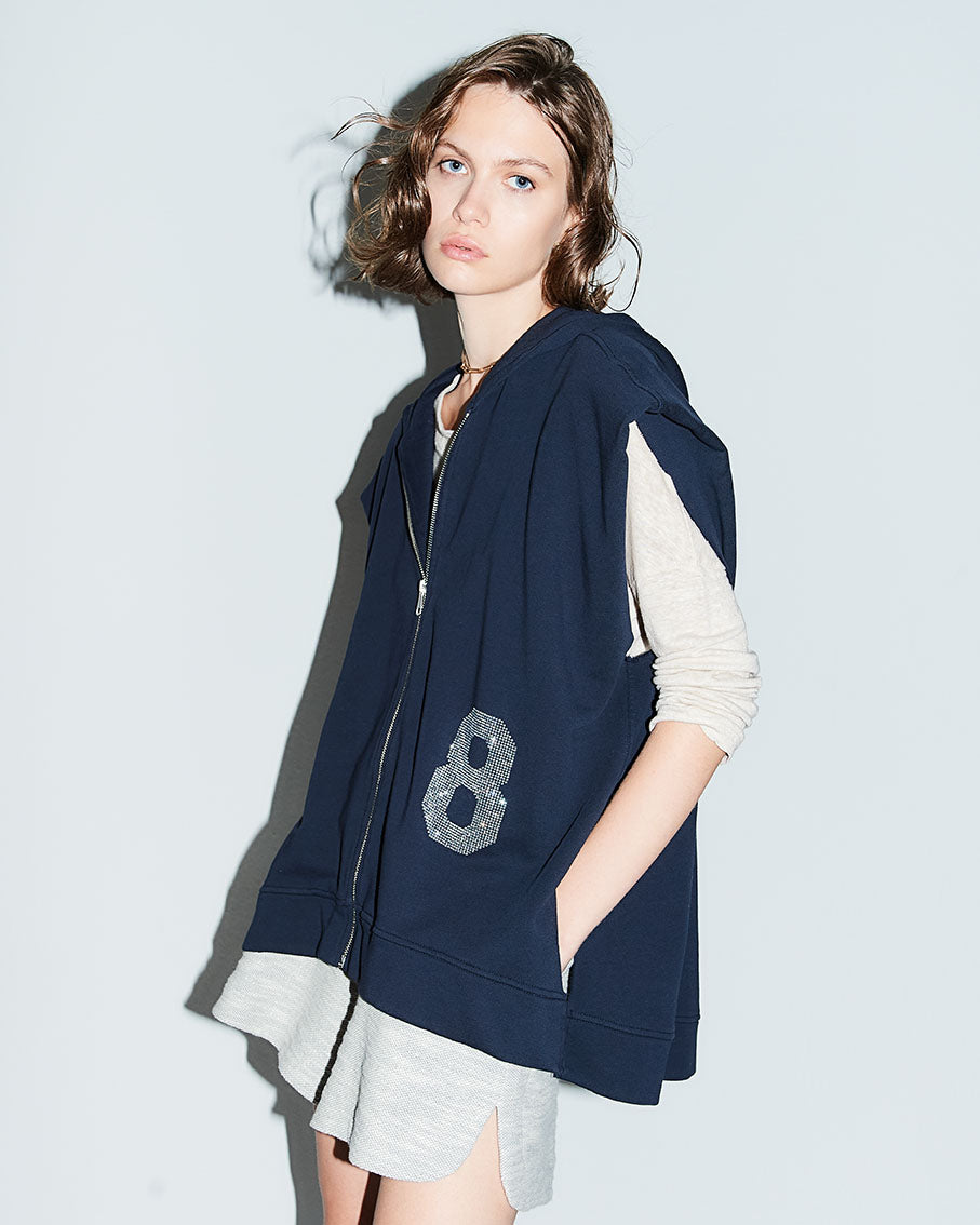 Adamstown Gilet Blu Notte donna 8pm - 1