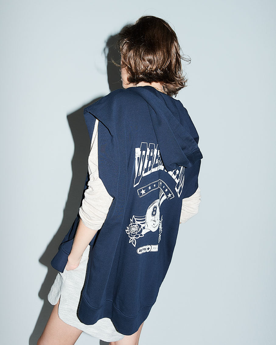 Adamstown Gilet Blu Notte donna 8pm - 2