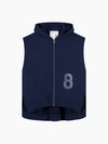 Adamstown Gilet Blu Notte donna 8pm - 3