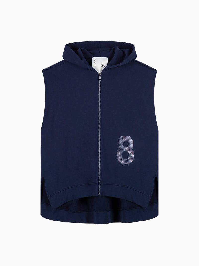 Adamstown Gilet Blu Notte donna 8pm - 3