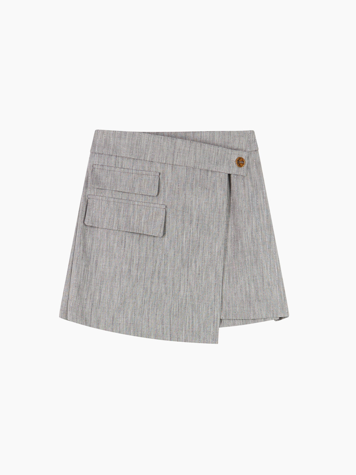 Saint-denise-a Gonna Grigio Mel.chia. donna 8pm - 2