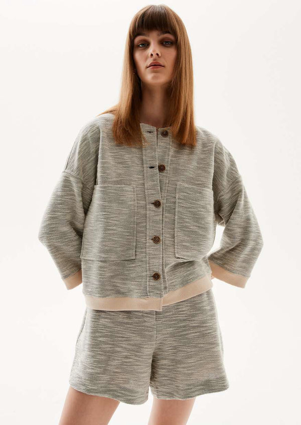 Podgorica Cardigan Grigio Mel.chia. donna 8pm