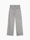Riga-a Pantalone Grigio Mel.chia. donna 8pm - 3