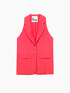 Porto-novo Gilet Corallo donna 8pm - 2