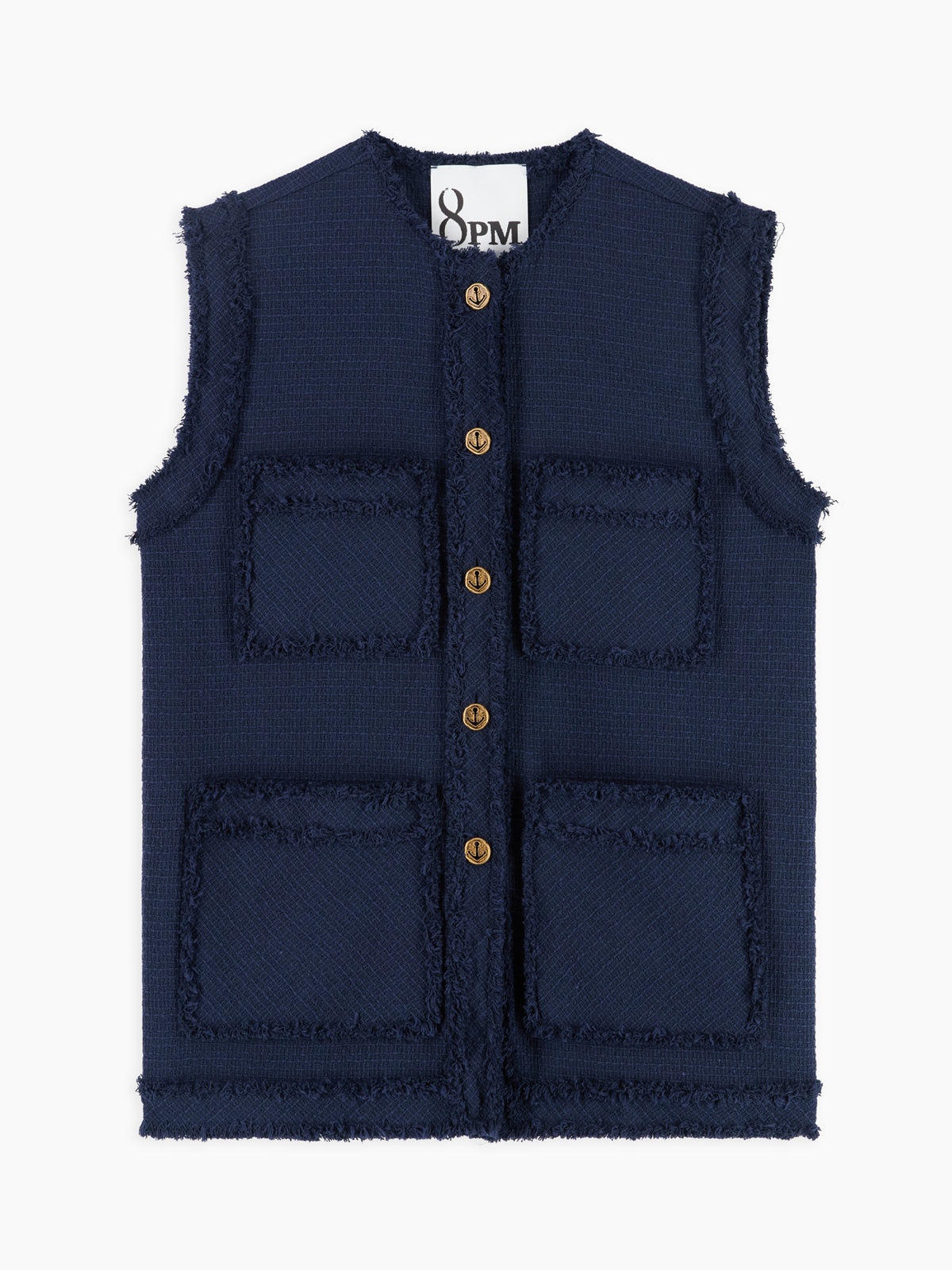 Lussemburgo Gilet Blu donna 8pm - 1