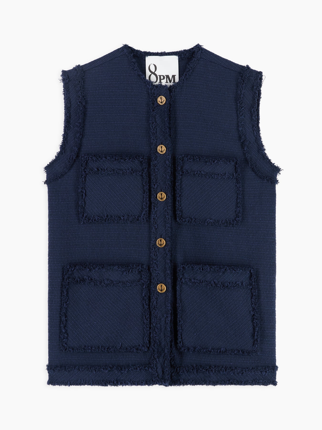 Lussemburgo Gilet Blu donna 8pm - 1