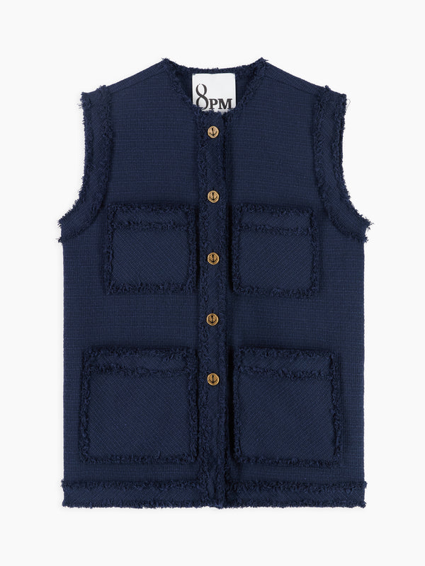 Lussemburgo Gilet Blu women 8pm